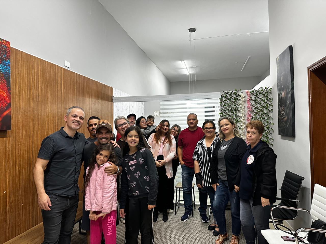 Grupo reunido em um GCEM da CG Diadema